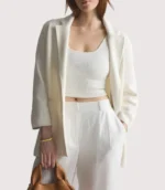 Knitted Blazer Coat